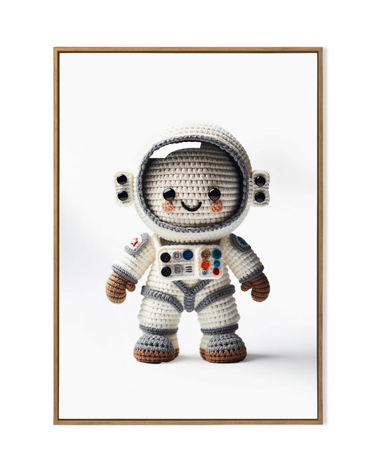 Astronaut - Crochet Digital Art