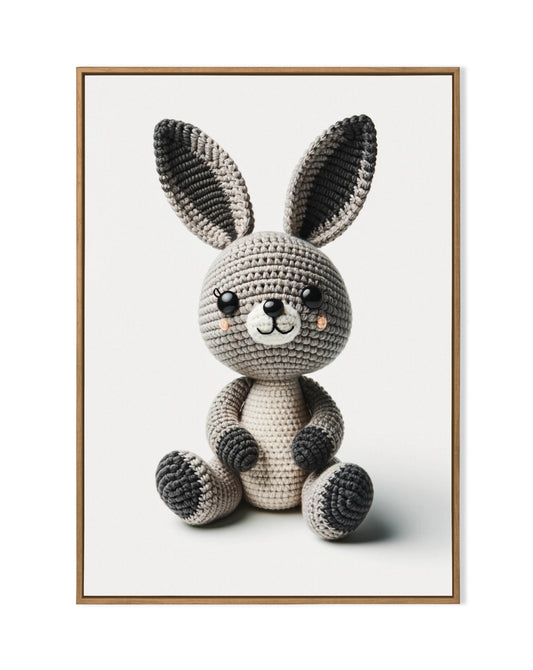 Bunny - Crochet Digital Art